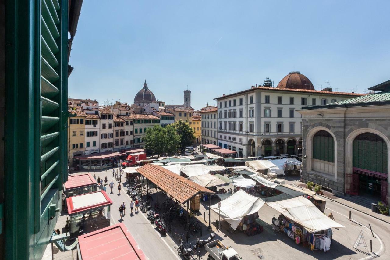 Piazza Del Mercato Centrale Florencia Exterior foto
